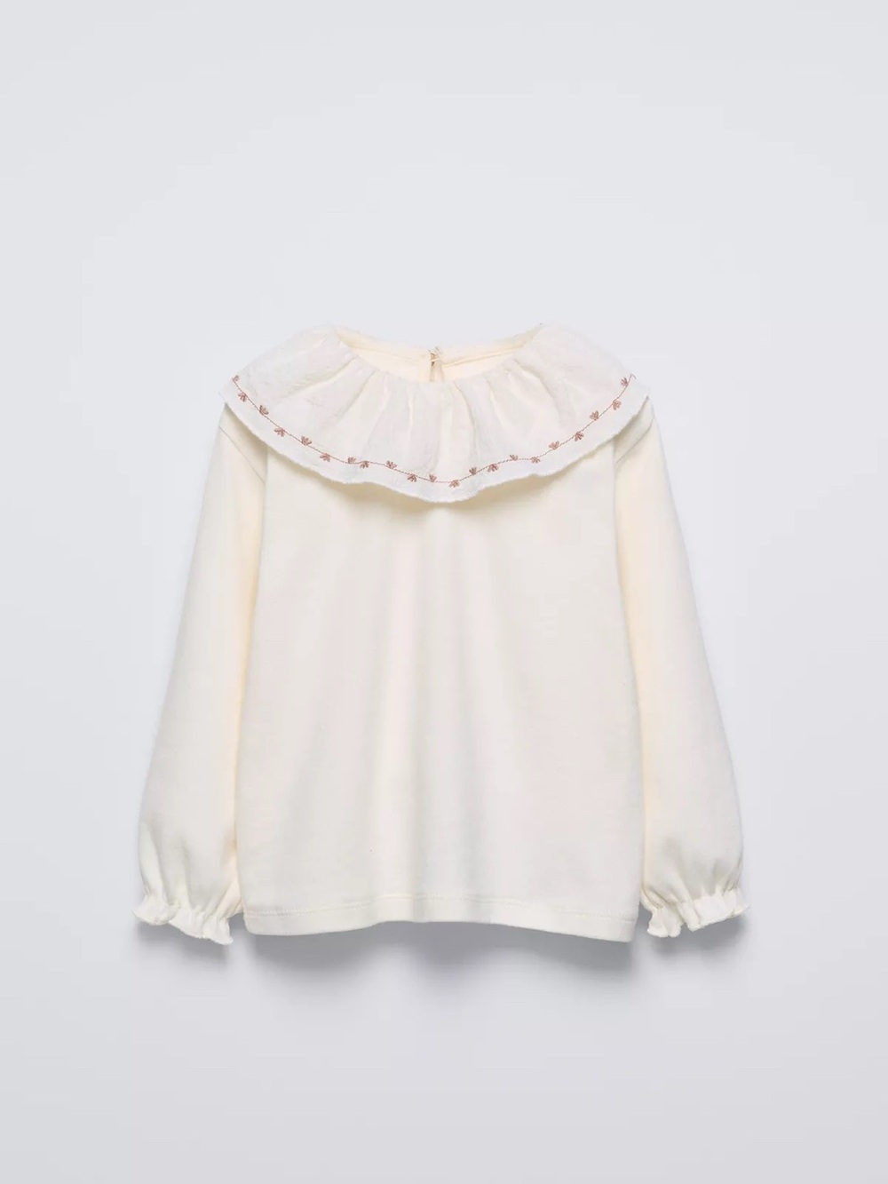 Zara Ruffled neck Top - Picture 1 of 5